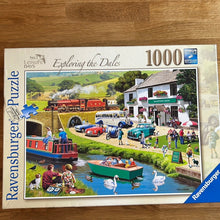 Ravensburger 1000 piece Jigsaw puzzle - "Leisure Days No 2, Exploring the Dales". Checked