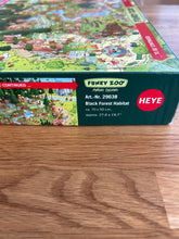 Heye jigsaw puzzle 1000 pieces "Funky Zoo, Black Forest Habitat" - checked