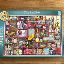 FX Schmid 1000 pieces jigsaw puzzle "The Red Box" - checked
