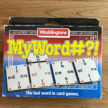 My Word#?! card game by Waddingtons 1988 - checked