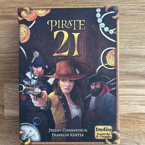 Pirate 21 card game - checked