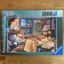 Ravensburger 1000 piece jigsaw puzzle  - "The Cosy Shed". Checked
