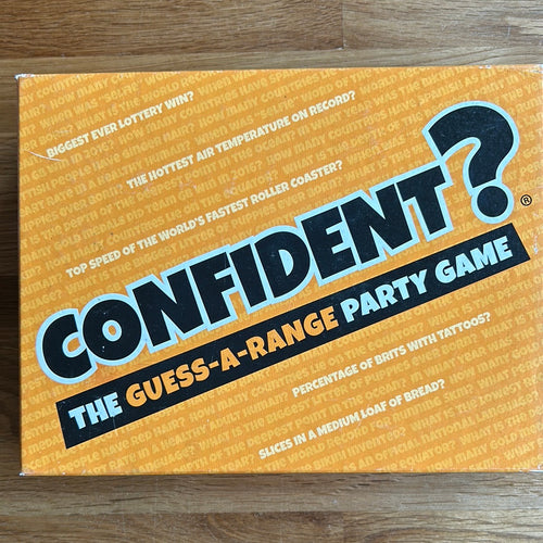 Confident? party game - checked
