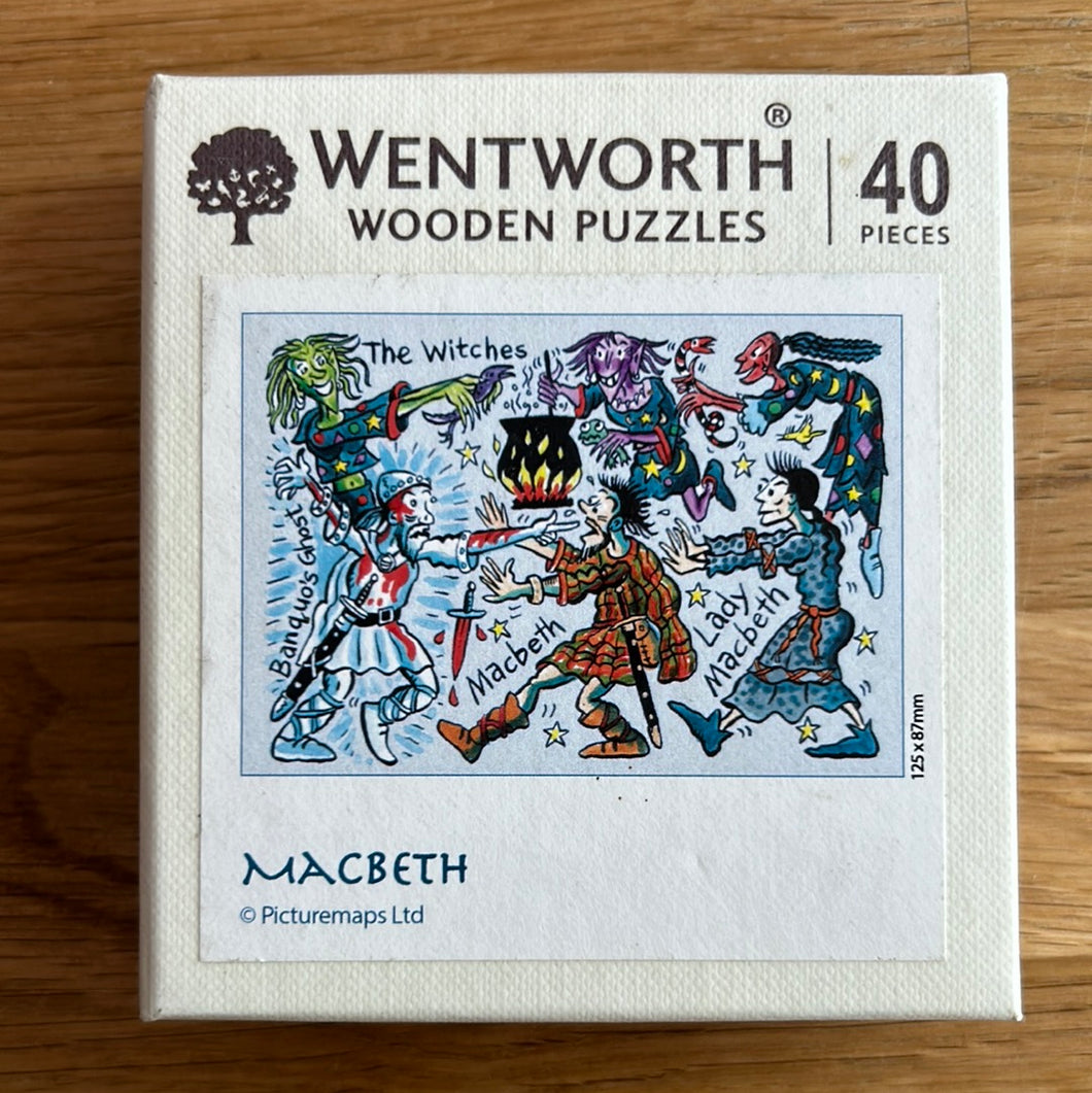 Wentworth wooden jigsaw puzzle 40 pieces 