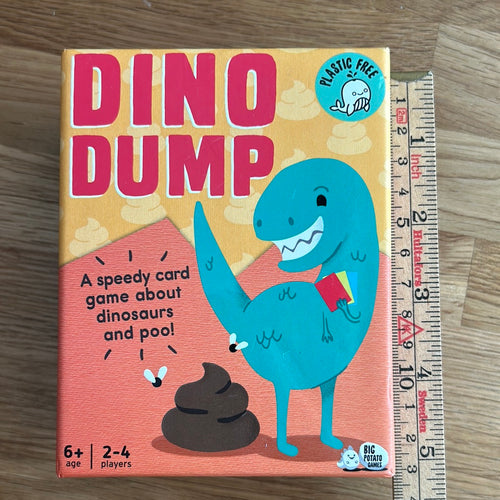 Dino Dump card game - checked