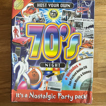 Cheatwell Host Your Own 70s Night CD Game - unused