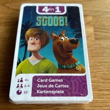Scoob! 4 in 1 card games - unused