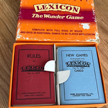 Lexicon Letter Card Game - checked