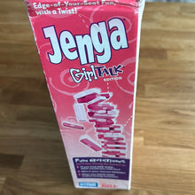 Jenga game "Girl Talk Edition" - 1 piece missing