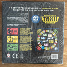 Taxi board game "Scottish Rugby" - unused