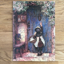 Wentworth wooden jigsaw puzzle 140 pieces "The Visitor" - checked