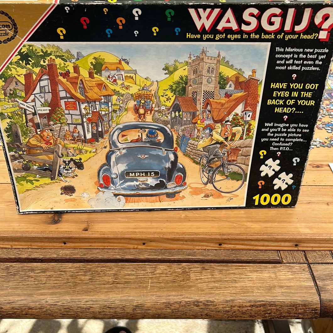 Falcon WASGIJ 1000 piece Original 1 jigsaw puzzle 