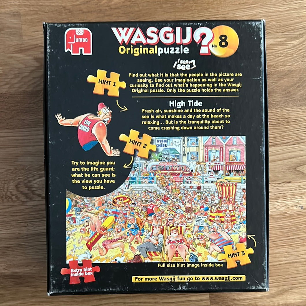 WASGIJ Original 8 jigsaw puzzle 500 pieces High Tide - checked –  Outdoors4You