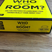 Who In The Room Party Game Cards - checked