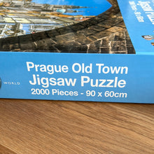 Puzzle World 2000 piece jigsaw puzzle - "Prague Old Town". Checked
