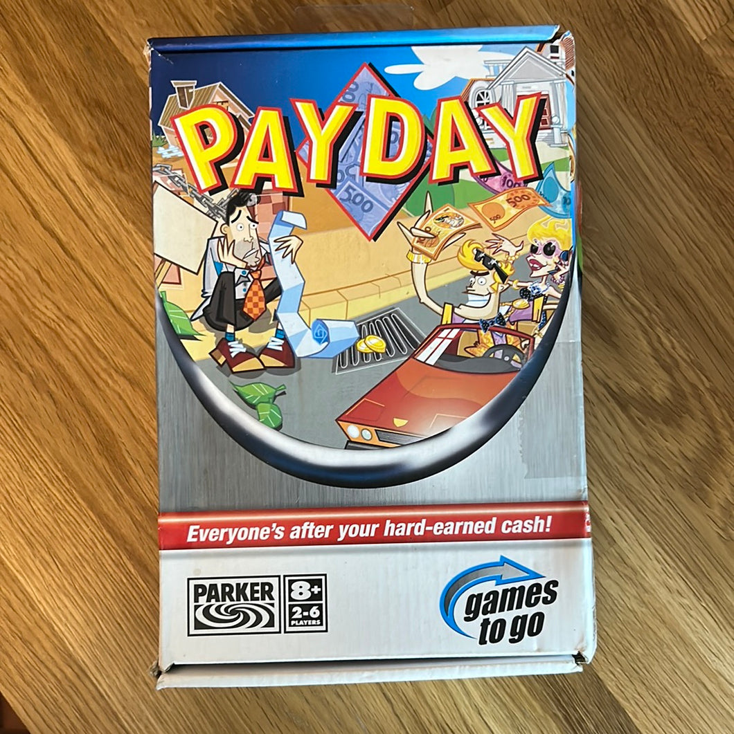 Pay Day (payday) travel game (games to go) - checked