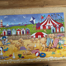 1000 piece jigsaw puzzle "Teddy Bears' Holiday" - checked