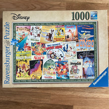 Ravensburger 1000 piece jigsaw puzzle - Disney "Vintage Poster" - checked