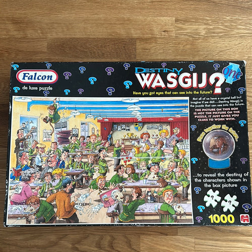 Falcon WASGIJ Destiny 1 jigsaw puzzle 1000 pieces 