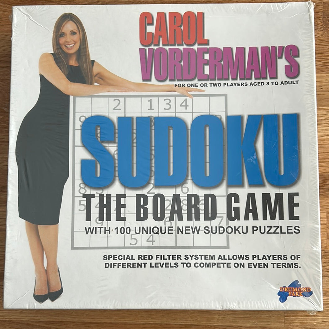 Carol Vorderman's SUDOKU board game - unused