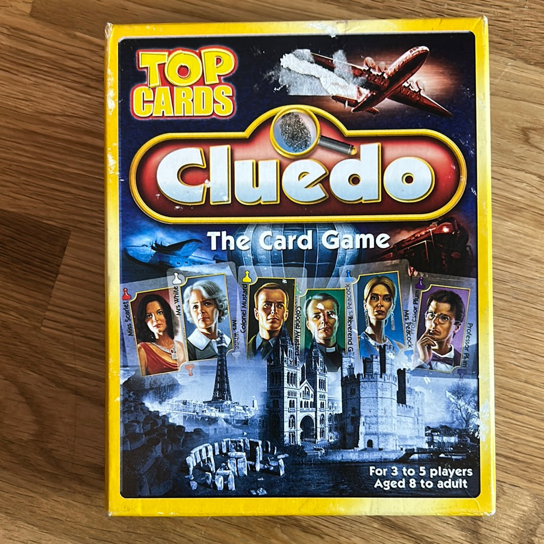 Cluedo The Card Game from Top Cards - checked
