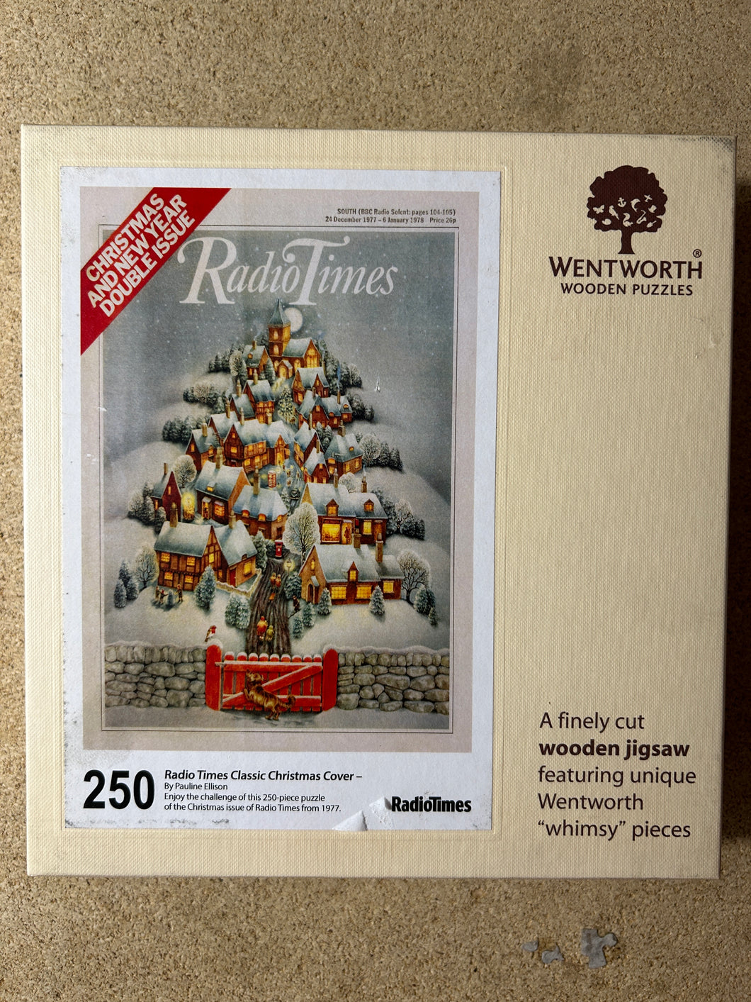Wentworth wooden jigsaw puzzle 250 pieces 