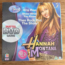 Disney "Hannah Montana DVD game" - unused