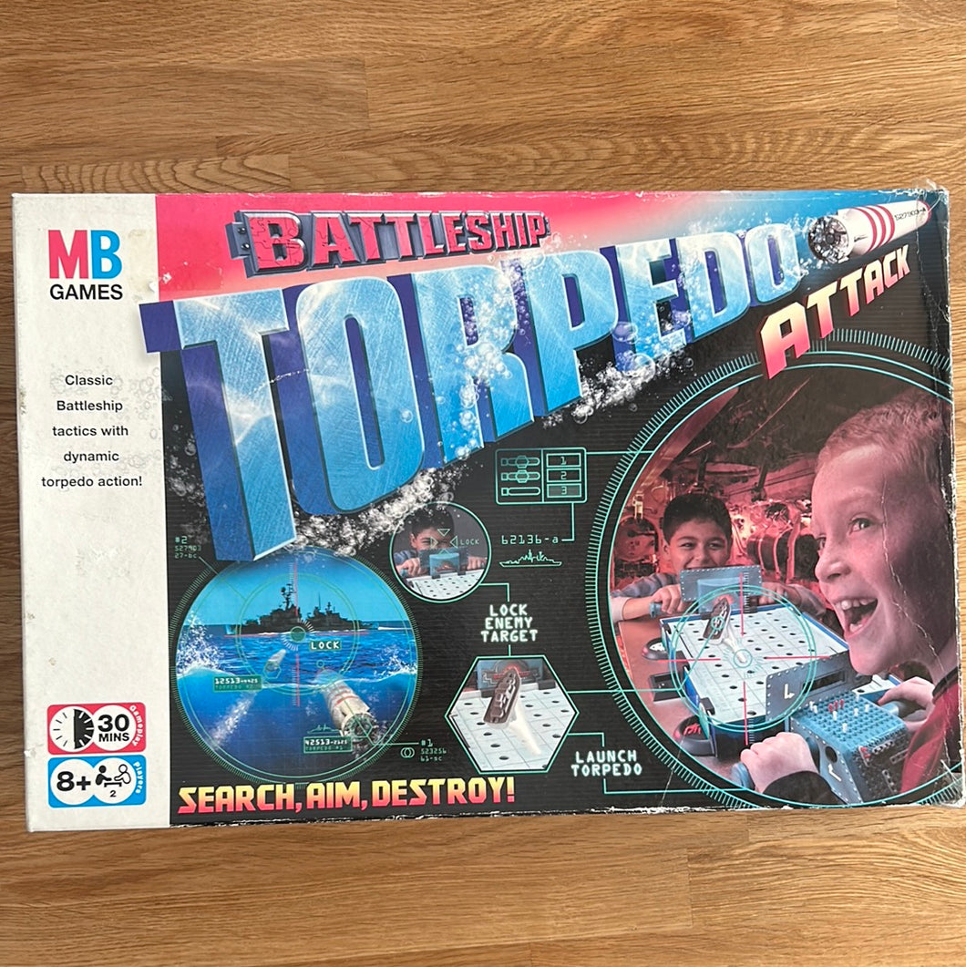 Battleship Torpedo Attack game - checked