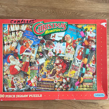 Gibsons 1000 piece jigsaw puzzle "Christmas Memories" - checked