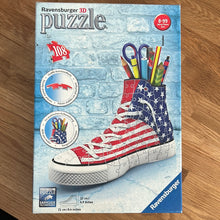 Ravensburger 108 piece 3D jigsaw puzzle "American style sneaker" - checked