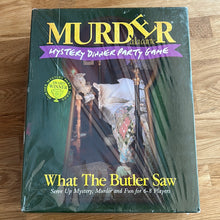 Murder a la carte - Mystery Dinner Party Game - "What The Butler Saw" - unused