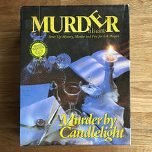 Murder a la carte - Mystery Dinner Party Game - "Murder by Candlelight" - unused