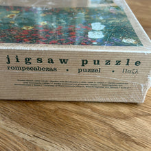 UNICEF 1000 piece jigsaw puzzle "Garden with Sunflowers by Gustav Klimt" - unused