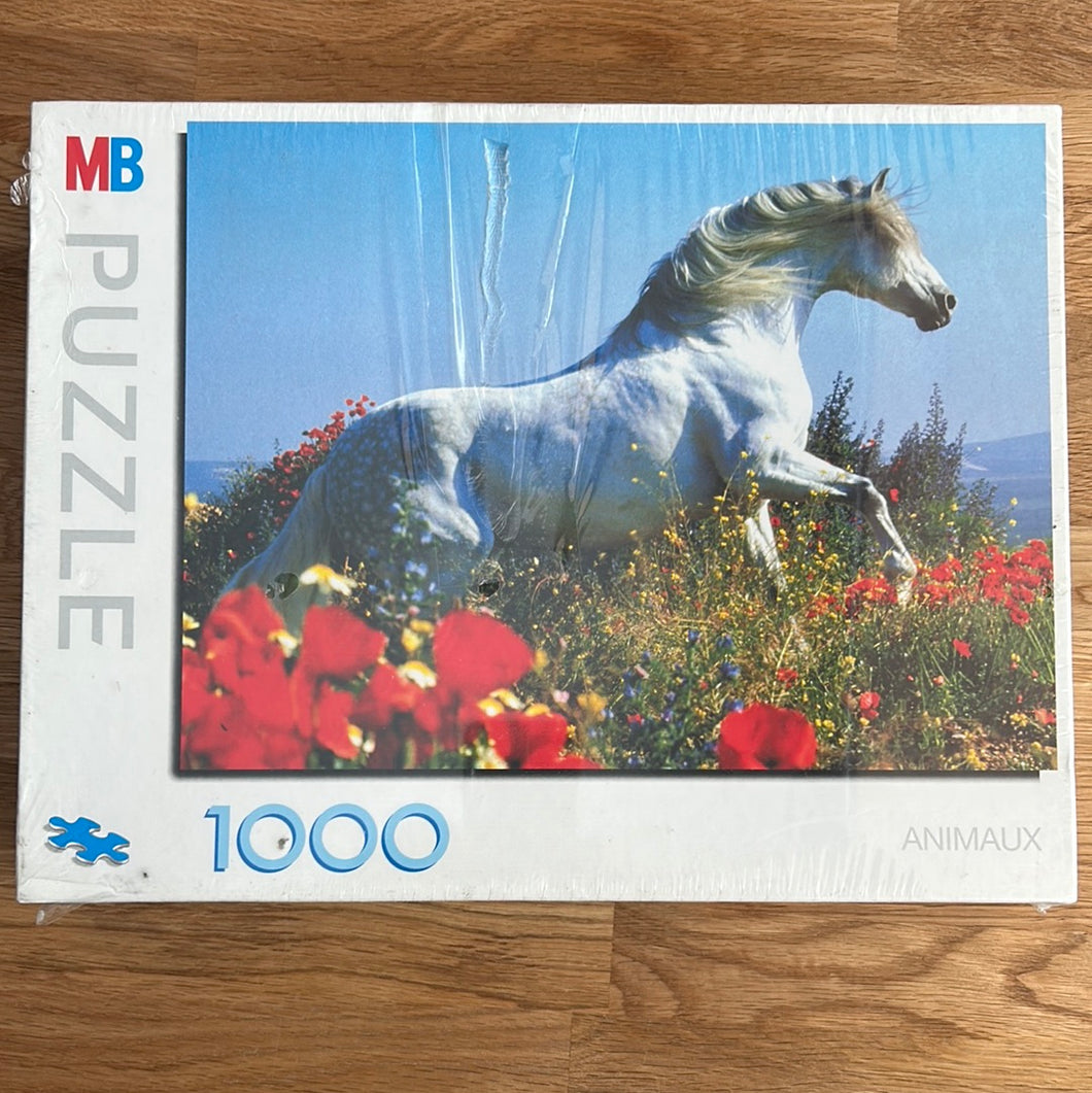 MB 1000 piece Animaux Jigsaw Puzzle - 