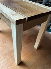 Side table made from solid oak and ash. Oiled. 3276 8855