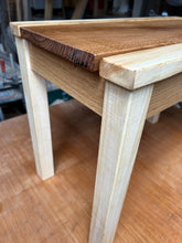 Side table made from solid oak and ash. Oiled. 3276 8855