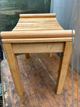 Wooden "Shogun style" stool made from oak and ash. Oiled. 5406 8055