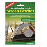 Coghlans Screen Patches Self Adhesive Plastic - 3 Patches - 12.7cm x 16.5cm