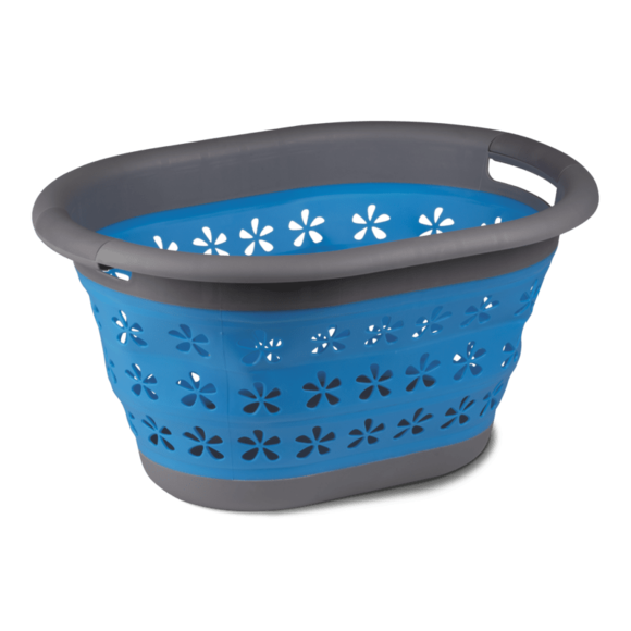 Kampa collapsible Laundry basket blue