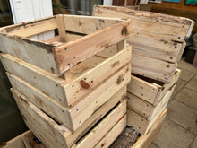 Storage box made from reclaimed softwood, Apple Crate style. Untreated. 5200 6999