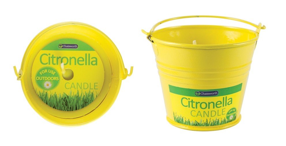 CHATSWORTH CITRONELLA OUTDOOR FRAGRANCED BUCKET CANDLE