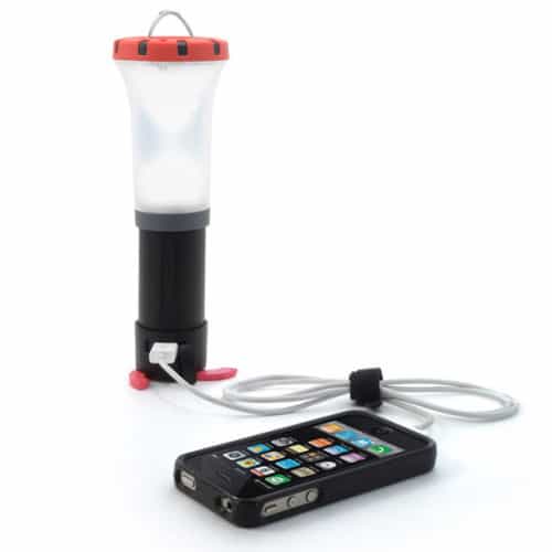 UCO Arka Rechargeable LED & USB Charger Red