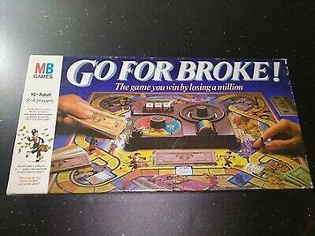 Go For Broke game - Vintage