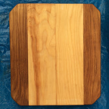 Chunky 44mm chopping board made from oak and ash. Oiled. 4394 3511