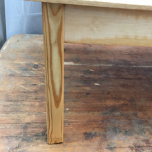 Reclaimed timber low table with detachable legs. Oiled. 1011 7207