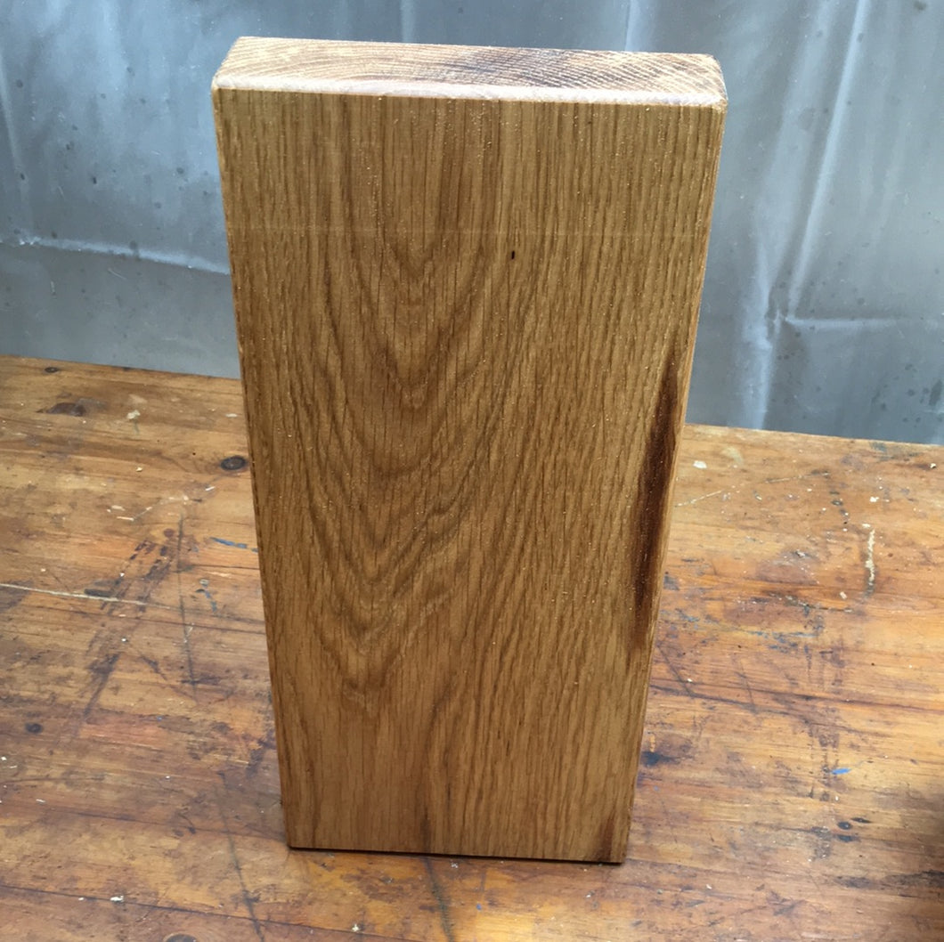Chunky chopping board made from one piece oak, no holes. Oiled. 5142 7159