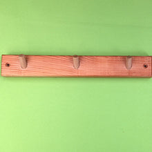 Coat rack made from larch and hardwood dowels. Oiled. 9221 2055