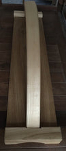 Large oak serving board with curved handle made from ash. Oiled. 3322 6583