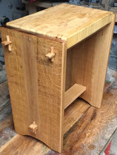 Solid oak stool or table with traditional joints. Oiled. 8841 6855