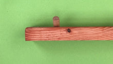 Coat rack made from larch and hardwood dowels. Oiled. 9221 2055
